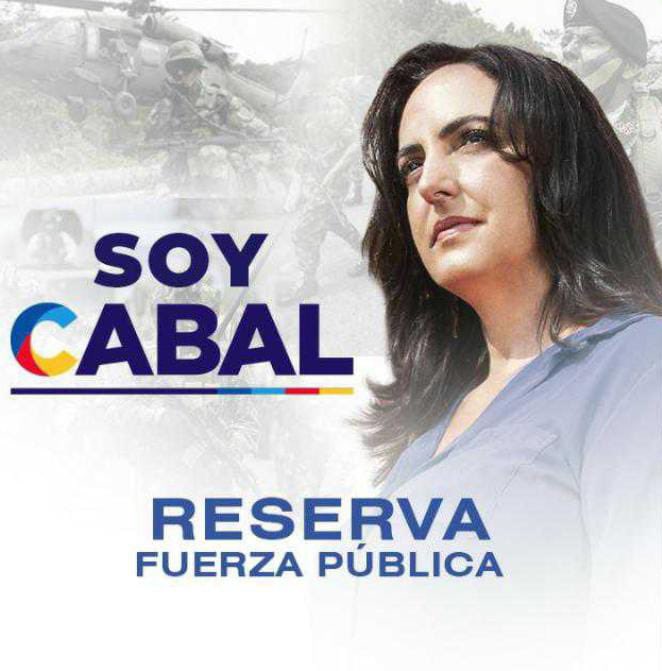 Si haces parte de nuestra Fuerza Pública y quieres unirte a la comunidad #SoyCabal, haz clic en el enlace y entérate de las últimas noticias y contenidos de mi actividad política y legislativa ⬇️

chat.whatsapp.com/KDHm3O9HeoJ34K…