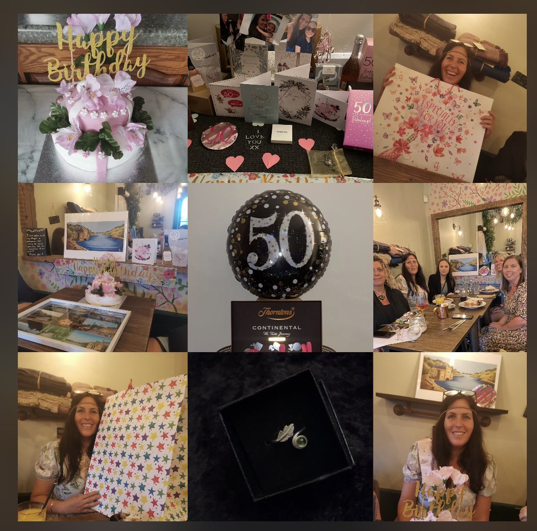 Wow what a day such an overwhelming day celebrating my big 50th birthday with friends & this is just the beginning so just wanted to  thank everyone for your lovely messages, cards, presents and friendships literally blown away so bring on my 50’s and my next chapter in life 👊🏻🎂