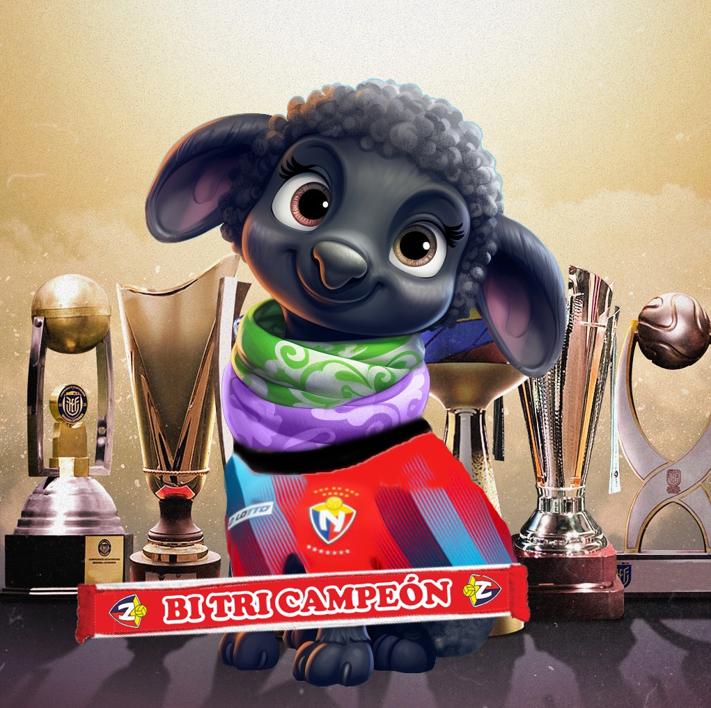 Aquí presentes, el único "Bi tri" campeón del fútbol ecuatoriano 🇪🇨, rojo de mi corazón. ❤️ Igual #TodoTodito5