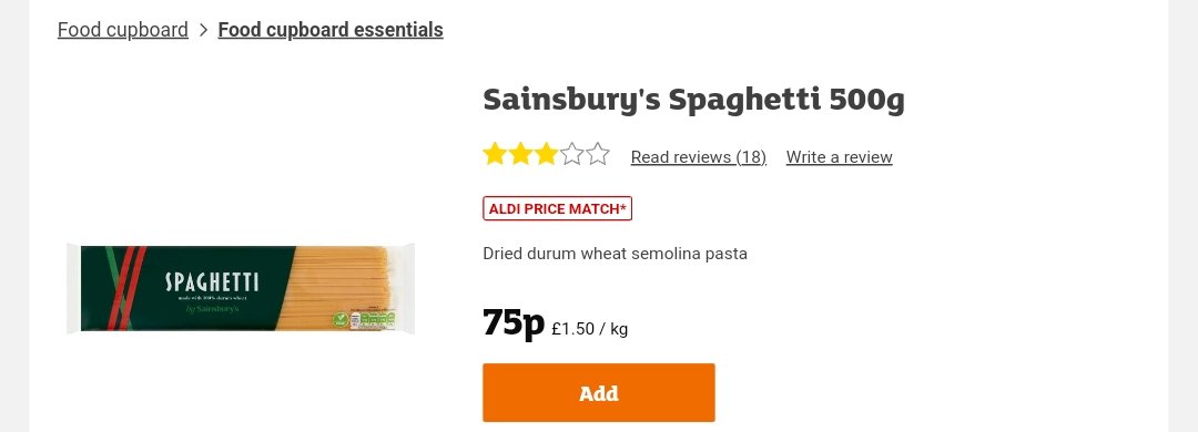 Imagine paying 105 million for rice when you can get spaghetti for less than a pound