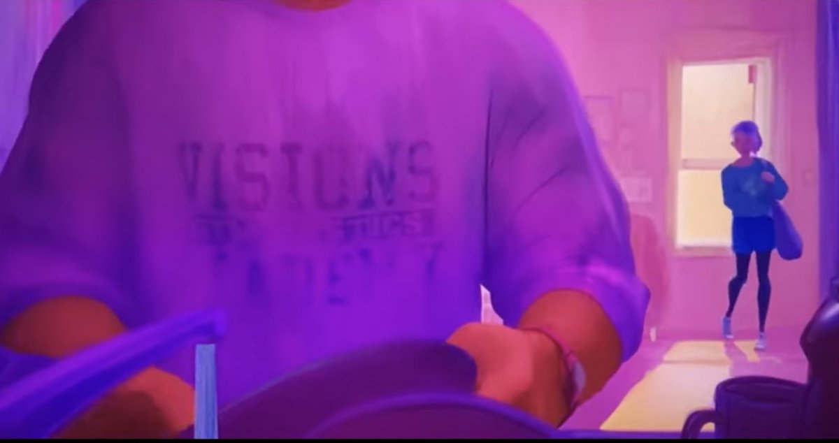 I just realized Pavitr goes to his universe’s version of Visions Academy like Miles does. His tie has the initials of his school on them like how George Stacy’s old sweatshirt has the school’s name on it