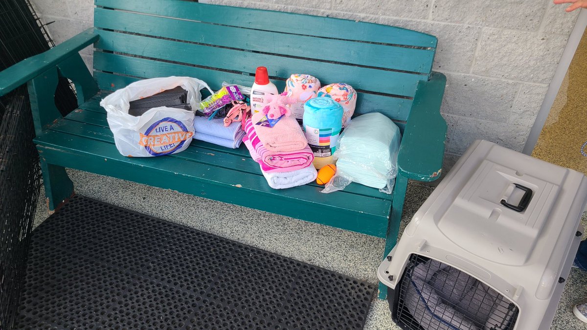 Students <a href="/MonarchsNHS/">NHS Monarchs</a>  donations for the <a href="/AVID4College/">AVID</a> sponsored Onslow County Animal Shelter Donation Event ! Plus raised a little over $1000 in monetary donations.