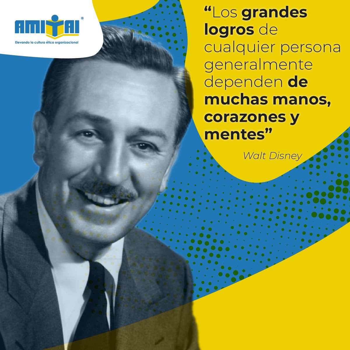 Los logros más significativos se construyen con la colaboración de manos dispuestas, corazones comprometidos y mentes creativas. Reconoce la importancia del trabajo en equipo y valora la contribución de cada persona involucrada en tu camino hacia el éxito.

#TrabajoEnEquipo #RRHH