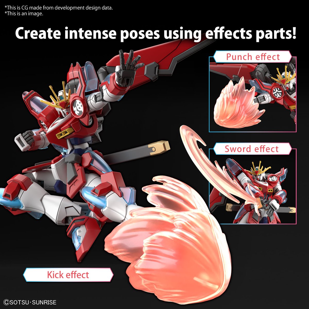 BandaiCollect's tweet image. SHIN BURNING GUNDAM from the upcoming series "Gundam Build Metaverse" is releasing as an HG 1/144 model kit this November. Are you excited about this kit?

- en.gundam.info/.../seri.../bu…

#g_bm #GUNPLA #GundamBuildMetaverse