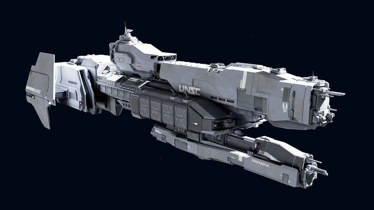 The UNSC Frigates are just so cool!