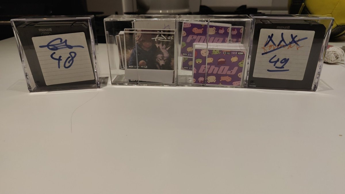 This was a close call. But we have made it. See you Saturday <a href="/AAMSX/">AAMSX</a> Rumsx60. #msx #fd48 #fd49