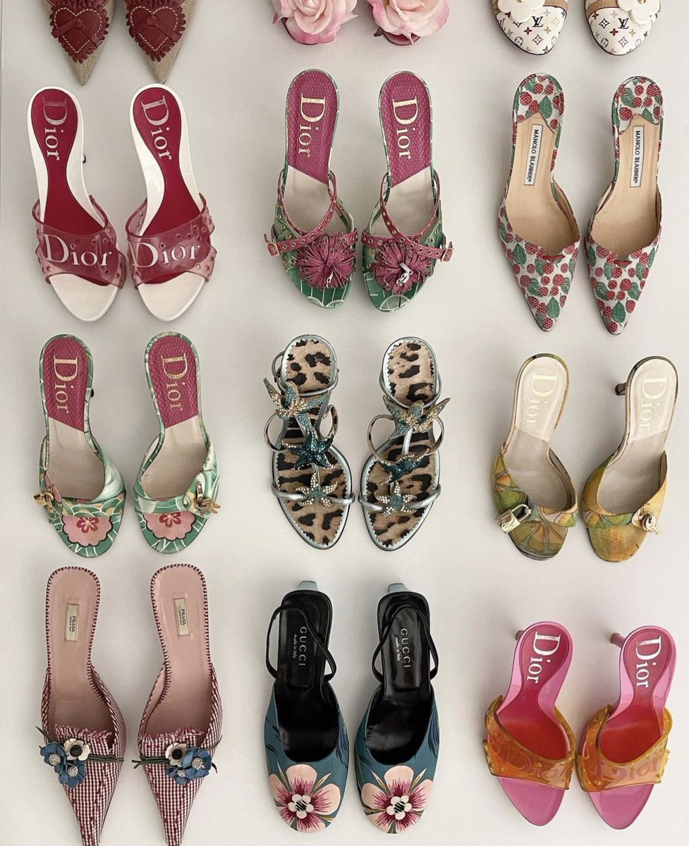on Twitter "vintage heels from sororité vintage"