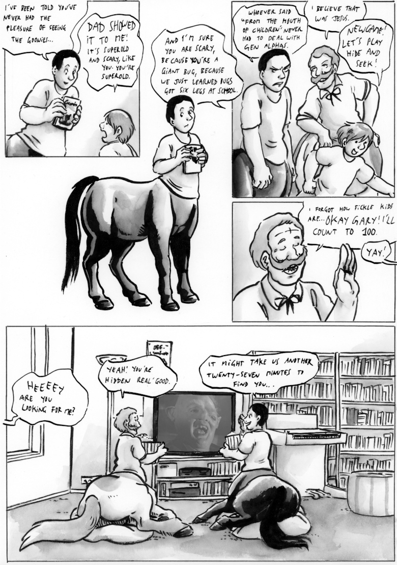 OffCentaured's tweet image. Centaurs are insects, it's science offcentaured.com/comics/178/ Please RT! #centaur #webcomics #comics #centaurs #taur #furry #furryart #webcomic