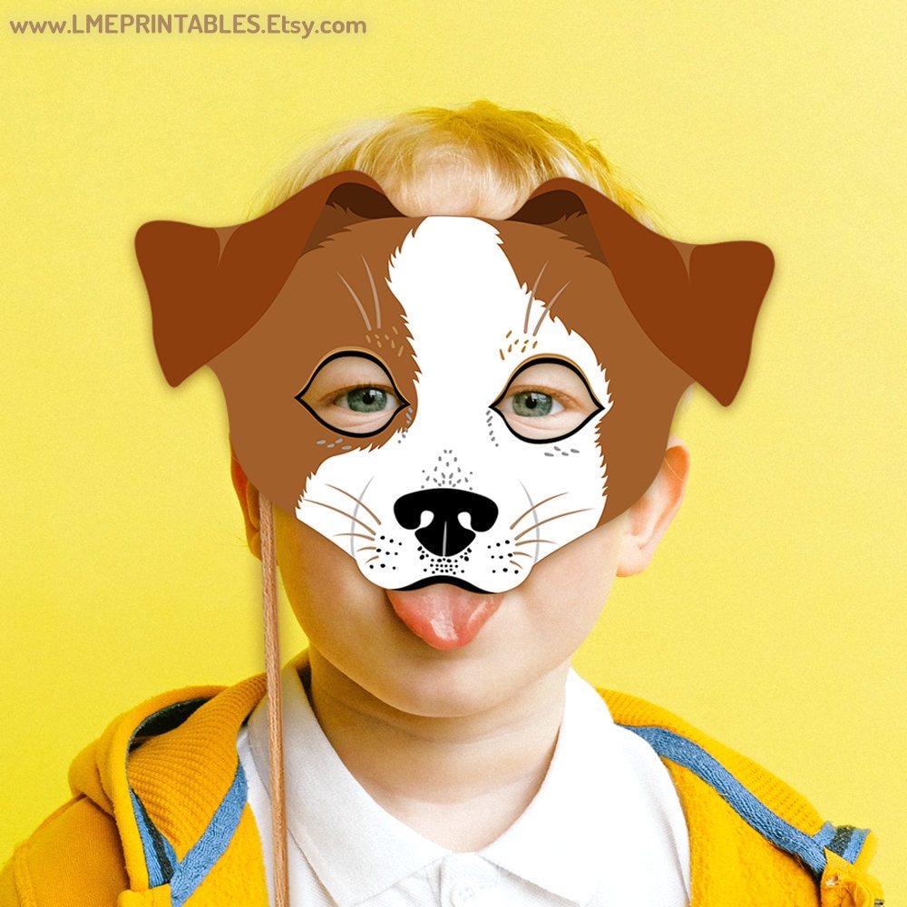 Dog Mask Jack Russell Terrier Printable Halloween Masks Pet Costume Animals Children Adult Party Birthday Carnival Kids Canine Pedigree Dogs etsy.me/3XsMfMx

#jackrusselldog #terrierdogmask #printablemasks #kidsdressup #animalmasks #dogmask #dogprintablemasks