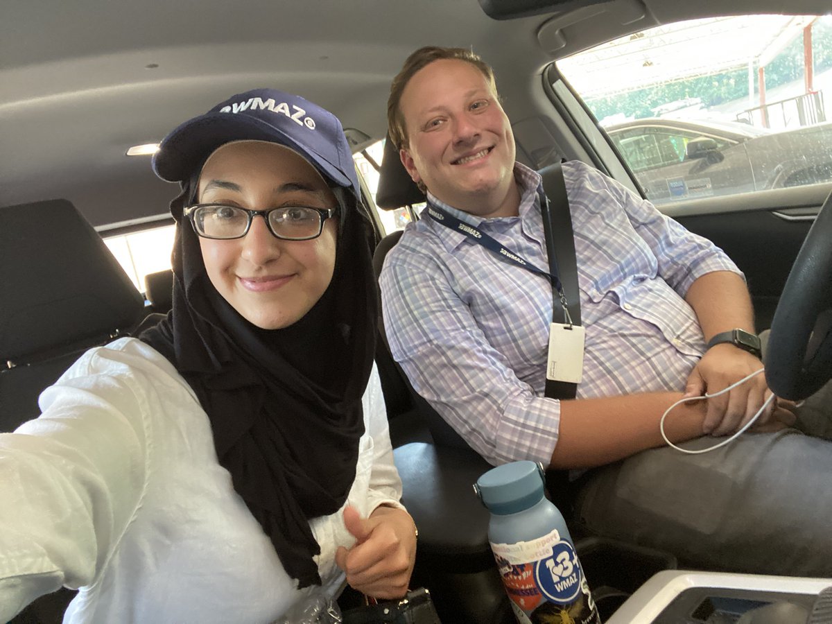 Job shadow day! 📹🎤 Learning the ropes with <a href="/atmontalto/">Anthony Montalto</a> 🙌 <a href="/13wmaznews/">13WMAZ News</a>