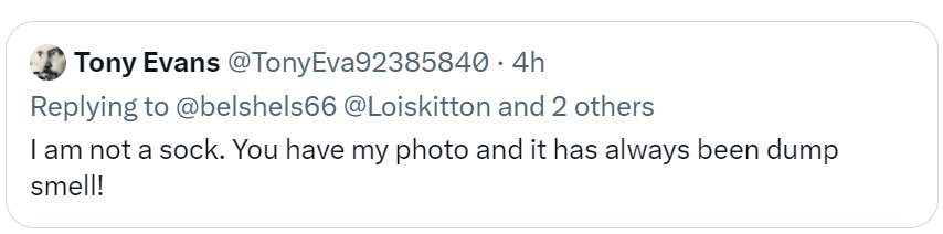 PinkeltheWitch's tweet image. Tone if your bedsit has a dump smell it's really time to clean up.  If you do, Rachel might even return! #AliceEvans #socksofday