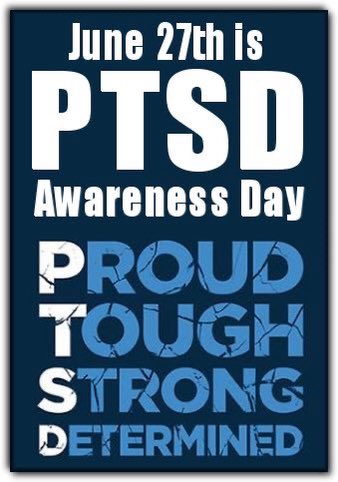 Not all wounds are visible…

June 27 marks national post-traumatic stress disorder (PTSD) awareness day. On this day, we raise awareness and abandon stigma.

#PTSDAwarenessDay