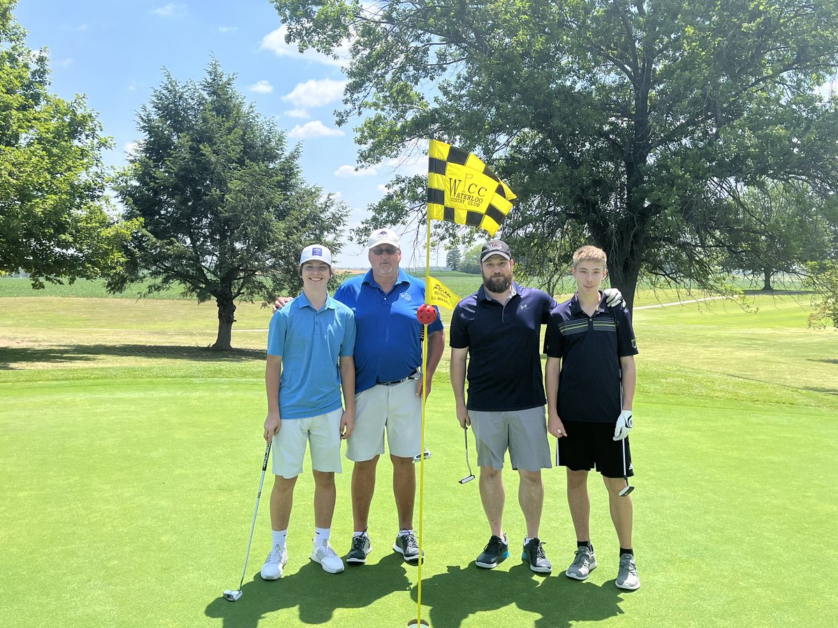 RichMaue's tweet photo. Waterloo Country Club hosted the 1st annual adult/child tournament today.  The golf and weather was fantastic! See if you recognize anyone. https://t.co/hcEnCenRu2