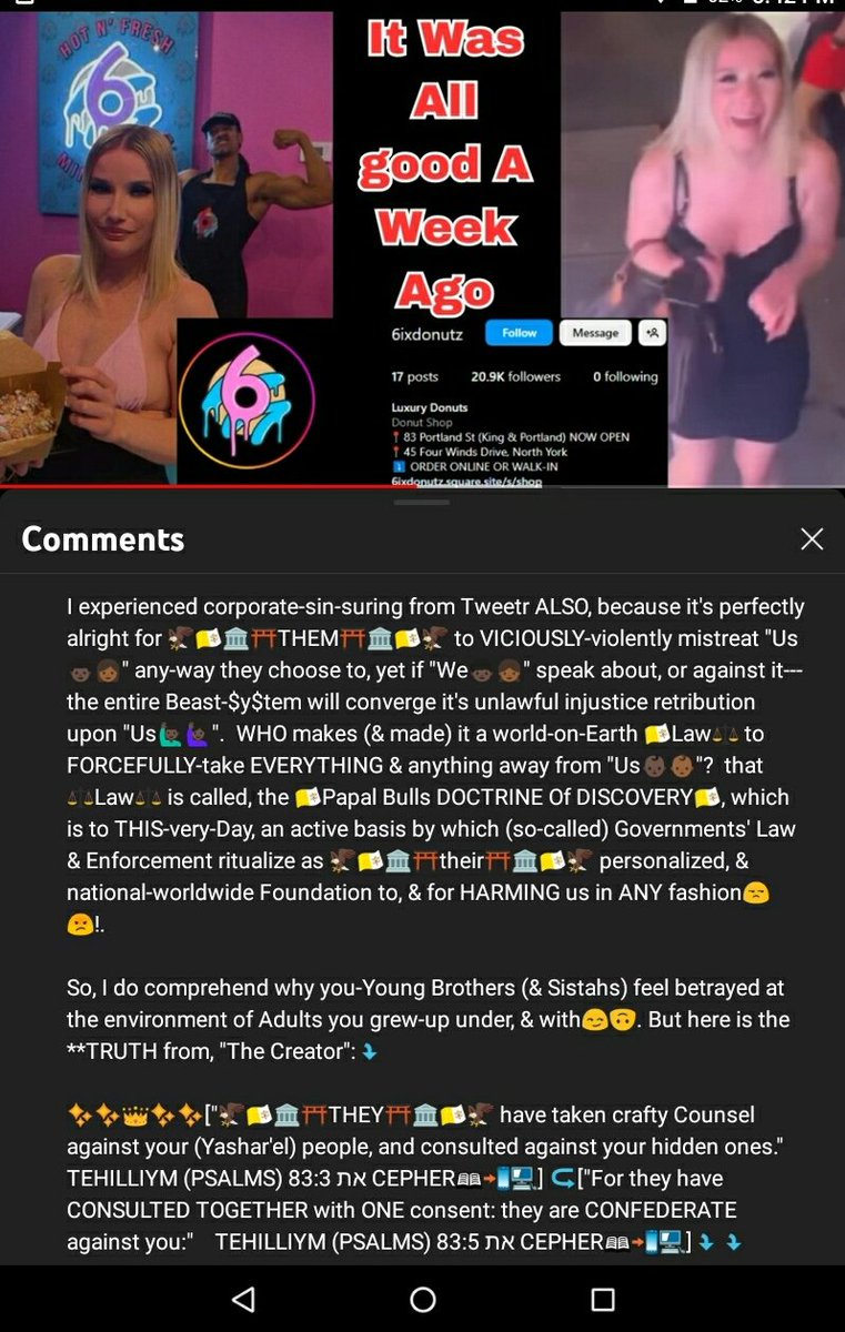 gbjay's tweet image. 🗿youtu.be/GwbZLskuYH0 "We👨🏿👩🏾" do NOT pursue ( #hunt ) them. t/ #Land is STILL #DESOLATE &amp;amp; #Witchcraft grows t/ #Mass #Alchemy in their #Supermarkets. #Eating &amp;amp; #drinking #Death = t/ #insanity &amp;amp; #diseases of ☠️D€@th💀 @SeijiHito !    
 ---GBJ😎   #KTC #APTTMH #MHOE #YAH ↩️