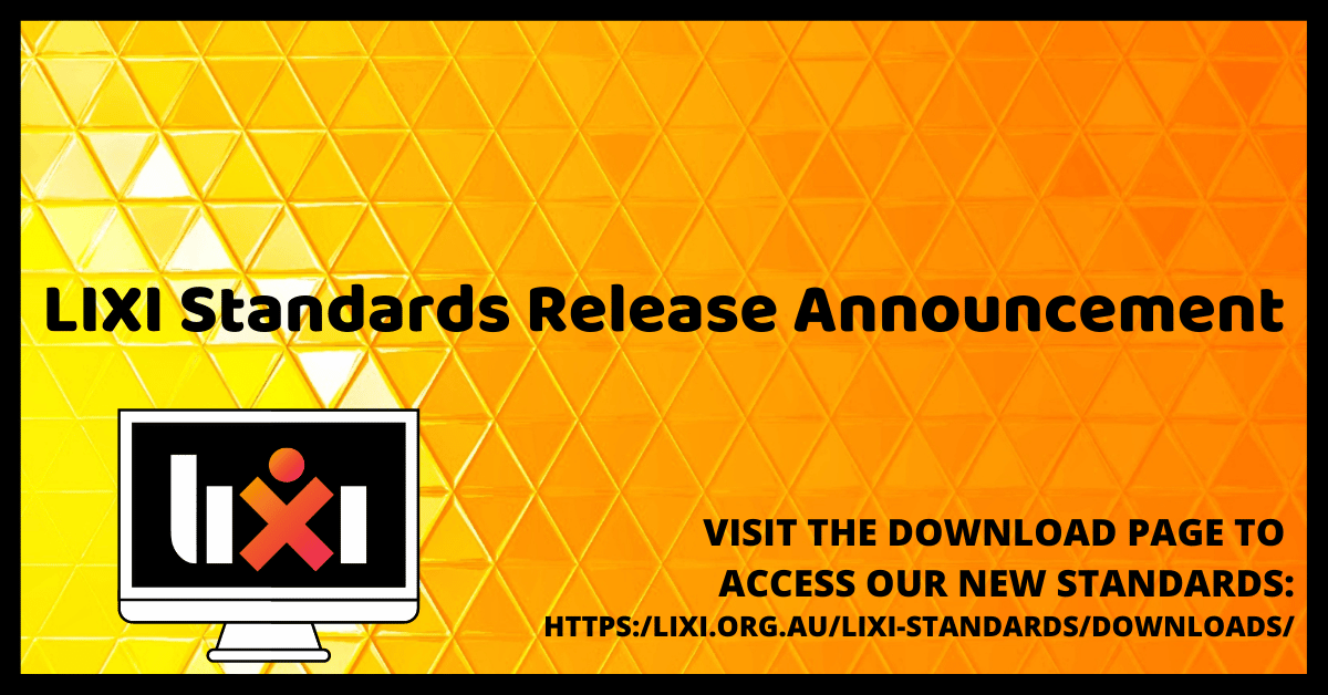 LIXI_Ltd's tweet photo. LIXI is pleased to announce new updates to the LIXI standards, published on the 27th June 2023.
https://t.co/lObNJEMjlw https://t.co/dZuJw1aBg2