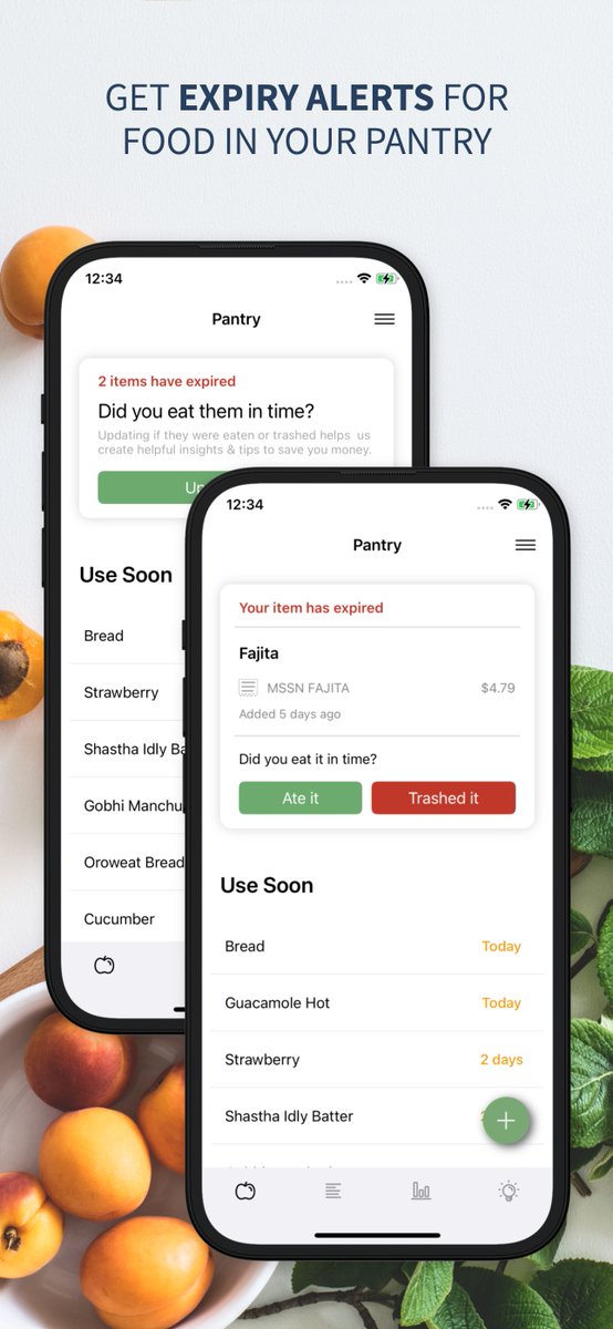 So excited to bring CutWaste to Twitter. :)

CutWaste generates expiry alerts for food in your pantry, and shopping lists based on your consumption; to help you reduce food waste at home. We're gearing up to launch 🚀
cutwaste.co

#FightFoodWaste  #ClimateAction