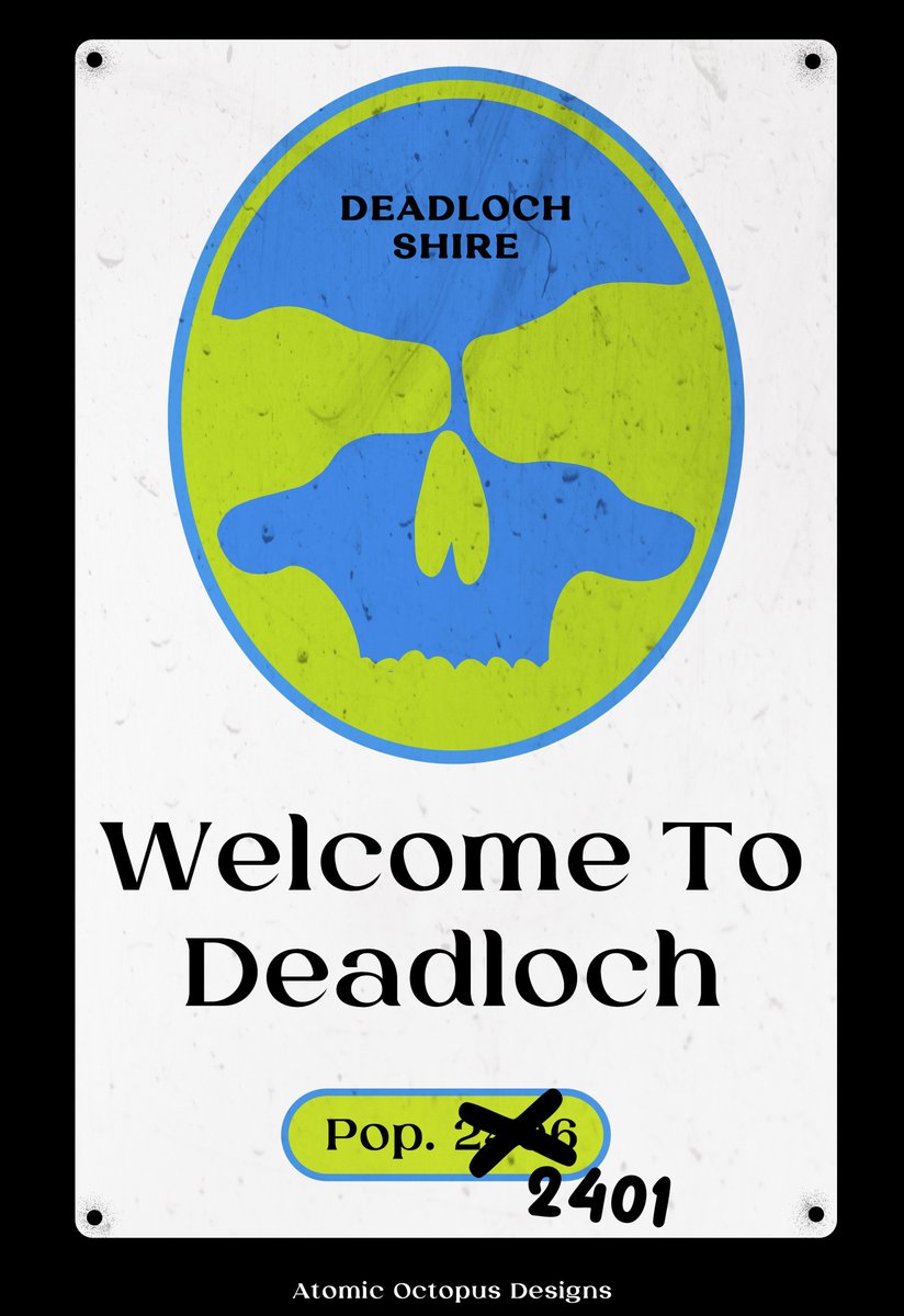 A poster I made for my favorite show of the summer #Deadloch