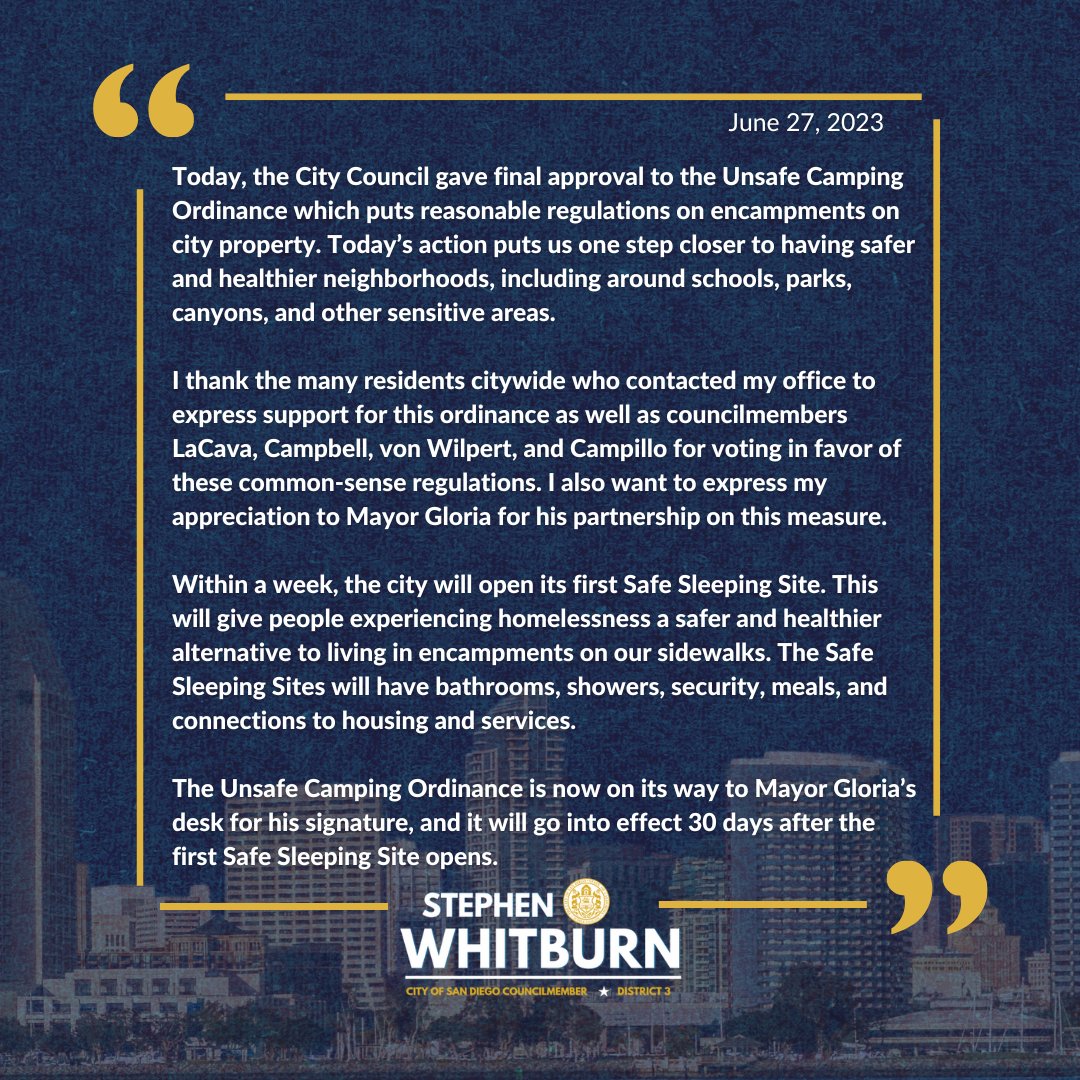 Councilmember Stephen Whitburn (@CMWhitburnD3) on Twitter photo 2023-06-27 23:36:15