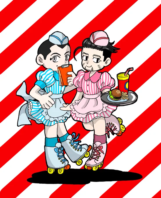 #兵ズ祭りを記念して過去絵でTLを賑やかす 過去絵、こんなの位だけど… 上等兵ズ好きなのに全然描いてないや。