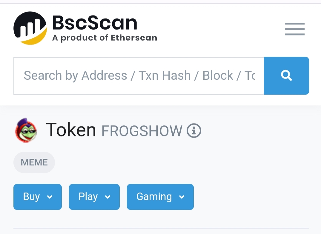 Frogshowtoken's tweet photo. Our logo just appear at bscscan
#BSC2023 #renounce #frogshow #fros #Memes
#bnb https://t.co/Px4BuDhZHU