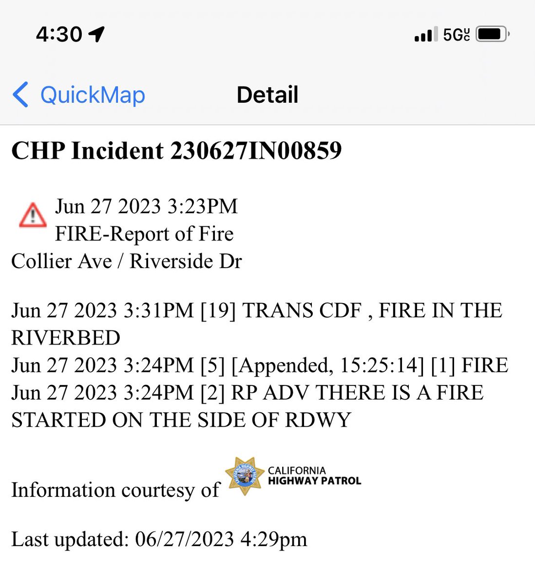 N1SenseiForever's tweet photo. Anyone traveling 15 South, be advised a lengthy wait time. Law enforcement in investigating the incident by Nichols Rd, hence the freeway closure. 

A fire broke out alongside   Collier Ave according to QuickMap. No update yet. 

Please plan accordingly, stay safe and use detours https://t.co/oC3iQNl8Z5