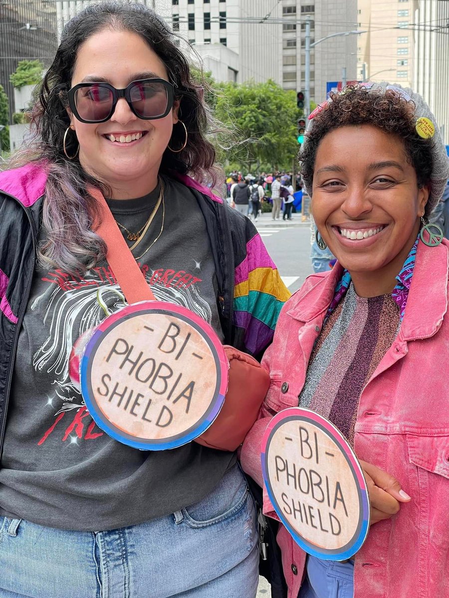 StillBisexual's tweet image. Just posted amazing pics of @StillBisexual’s first ever Pride float (okay, pickup truck—we are grassroots) created with the Bay Area Bi Pan Network. See them all at our Instagram: instagram.com/stillbisexual_…