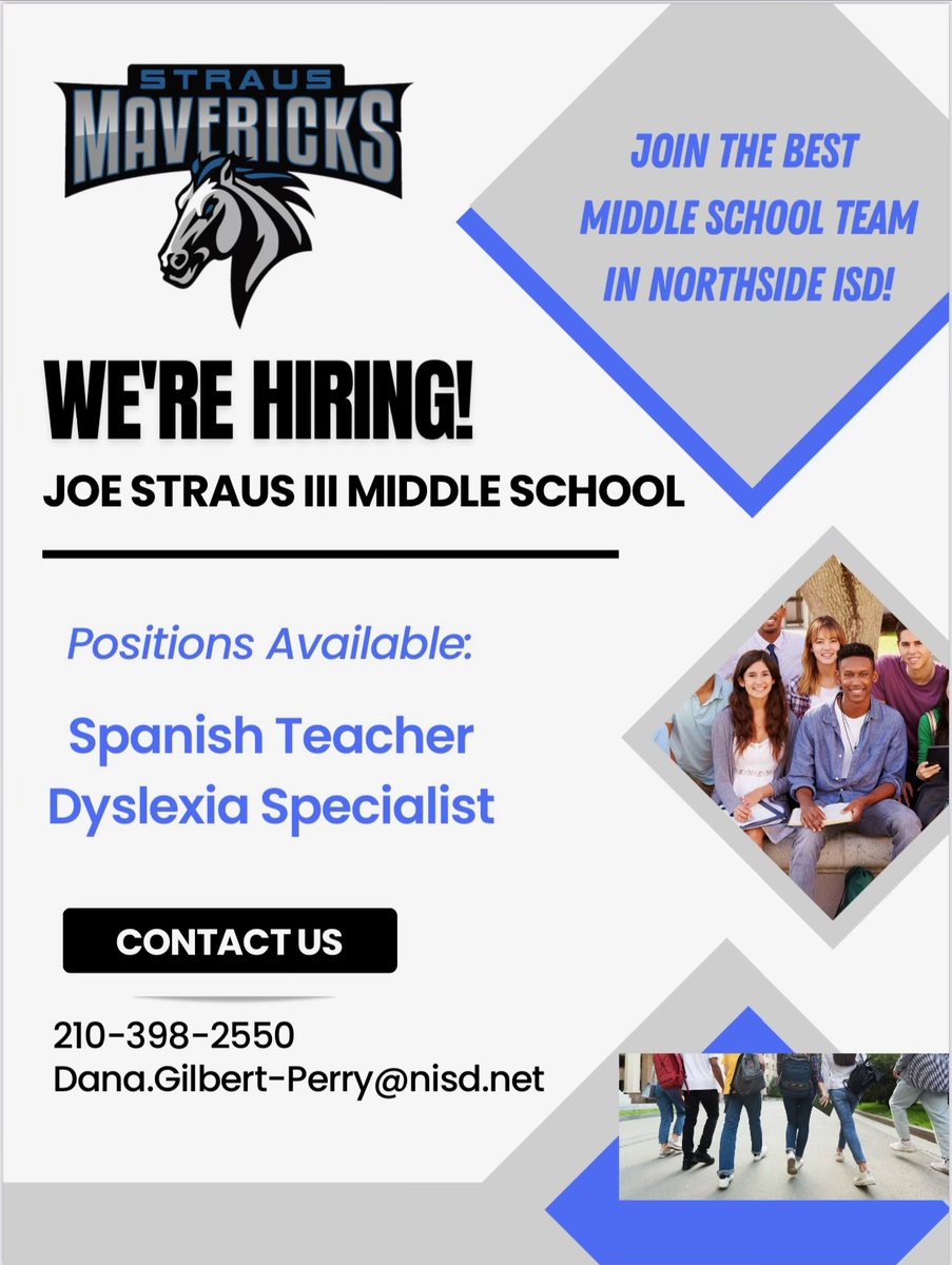 Who wants to come play 🤪 

#Hiring
#BackToSchool
#TheStrausWay
