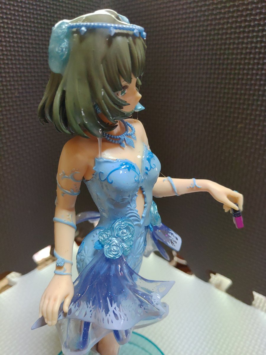 T_dopyu_'s tweet photo. #フィギュアぶっかけ
久しぶりに楓さんに https://t.co/20LGdyUYDI