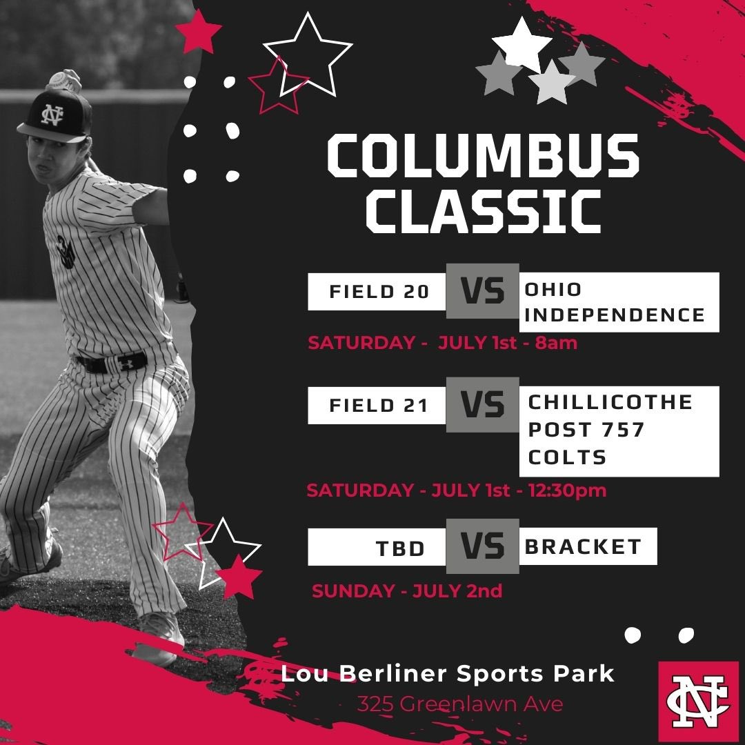 Up next - Columbus Classic 
🗓️ Weekend Schedule
