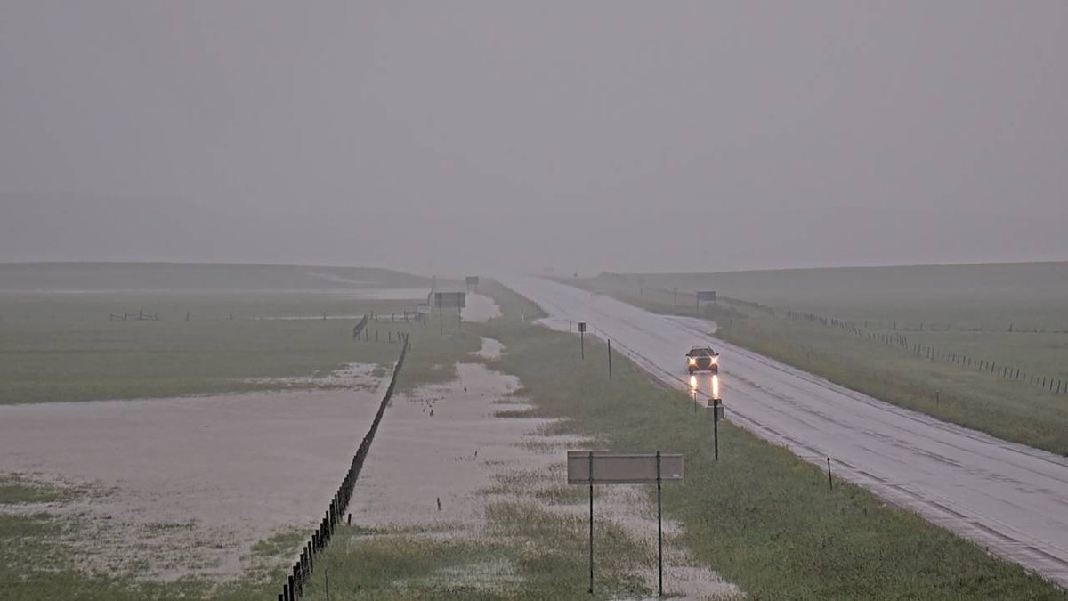 NWS Billings on Twitter "Lots of rain fell over Carter county. Reports