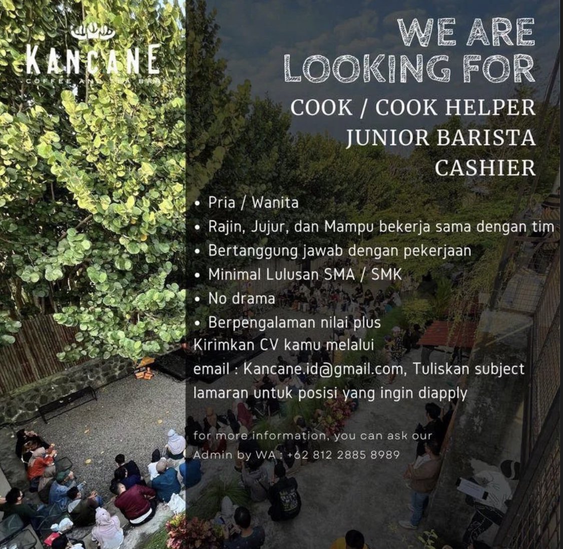 Tahun Ini Pasti Dapat Kerja, Yakin! on Twitter "LokerPam Kancane