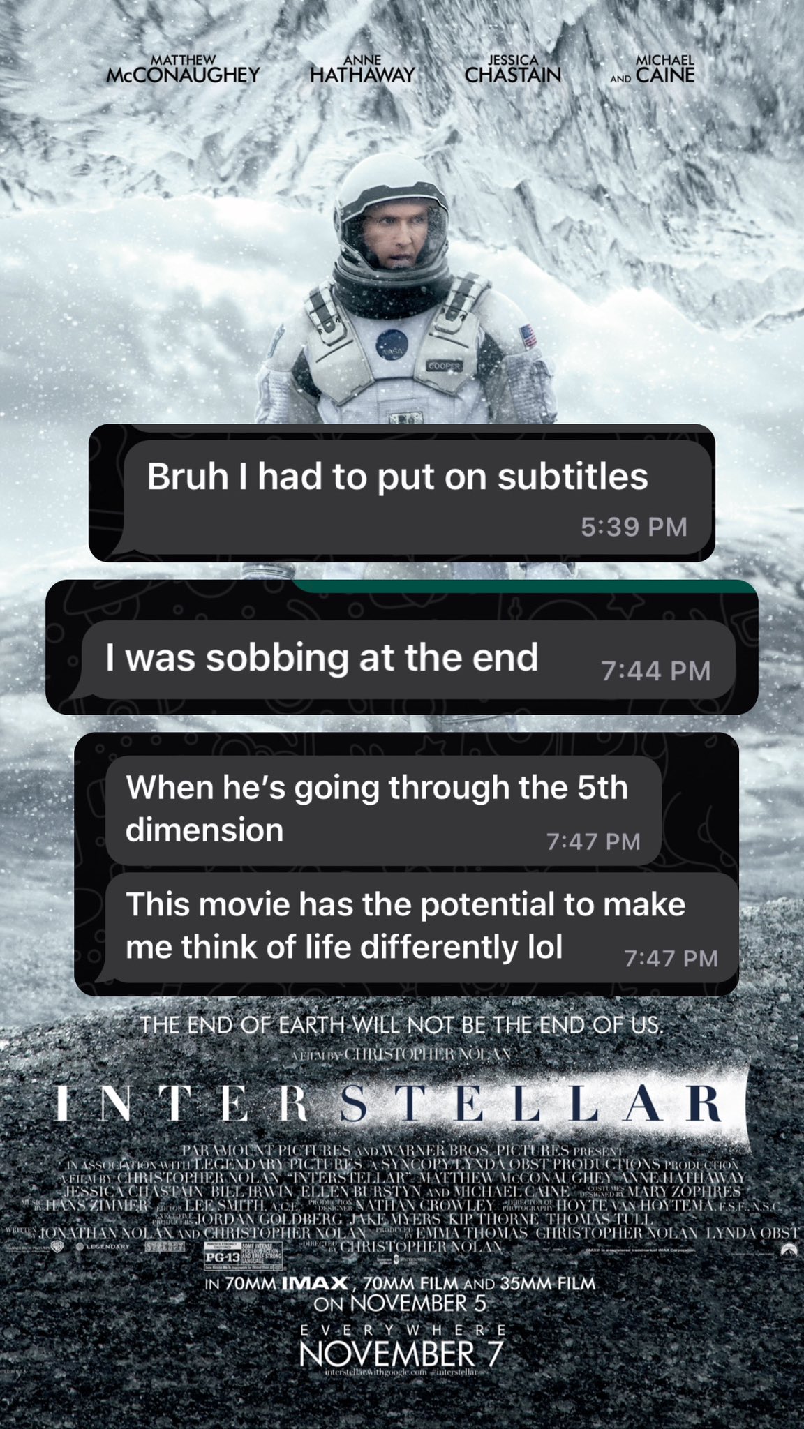 Interstellar full movie with english subtitles clearance