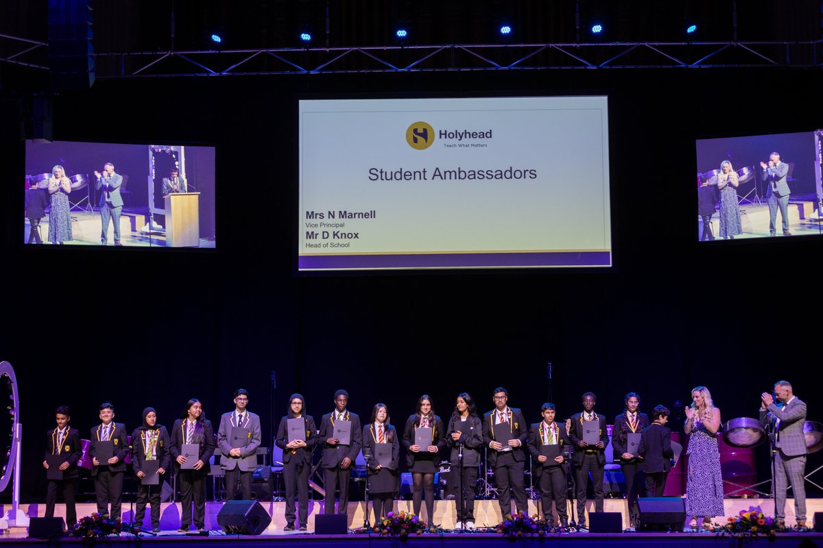 holyhead_school's tweet image. What an amazing evening we had, Presentation Evening is back in true Holyhead style. Well done to all award winners, performers, presenters &amp;amp; the amazing team. We are so proud of you all. Thank you to all of our guests who were able to join us in person &amp;amp; online.#Teachwhatmatters