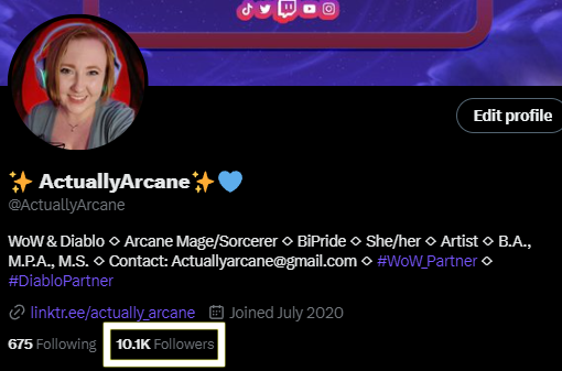 Not only did we hit 10,000 followers...

✨😈WE PASSED 10,100 FOLLOWERS!! 😈✨

Thank you all for the outpouring of love and support for my content

#DiabloIV and the <a href="/Diablo/">Diablo</a> community and teams have been incredible. I can't thank you enough 🙏