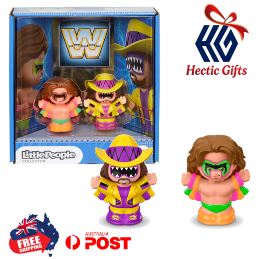NEW Fisher Price - WWE Ultimate Warrior Little People Collector Set
    
ow.ly/UZW350N9vOc

#New #HecticGifts #FisherPrice #LittlePeople #WWE #UltimateWarrior #Collectors #Set #RandySavage  #Wrestling #Heros #FreeShipping #AustraliaWide #FastShipping