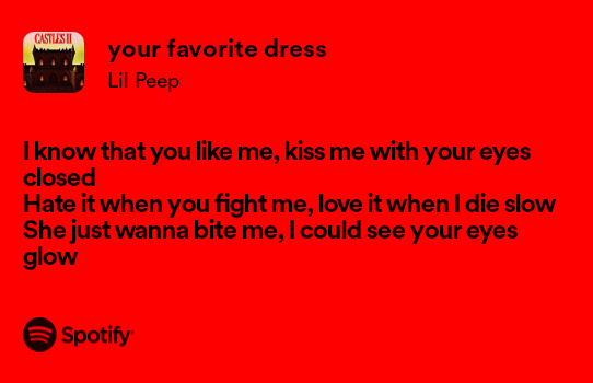 your fav dress lyrics