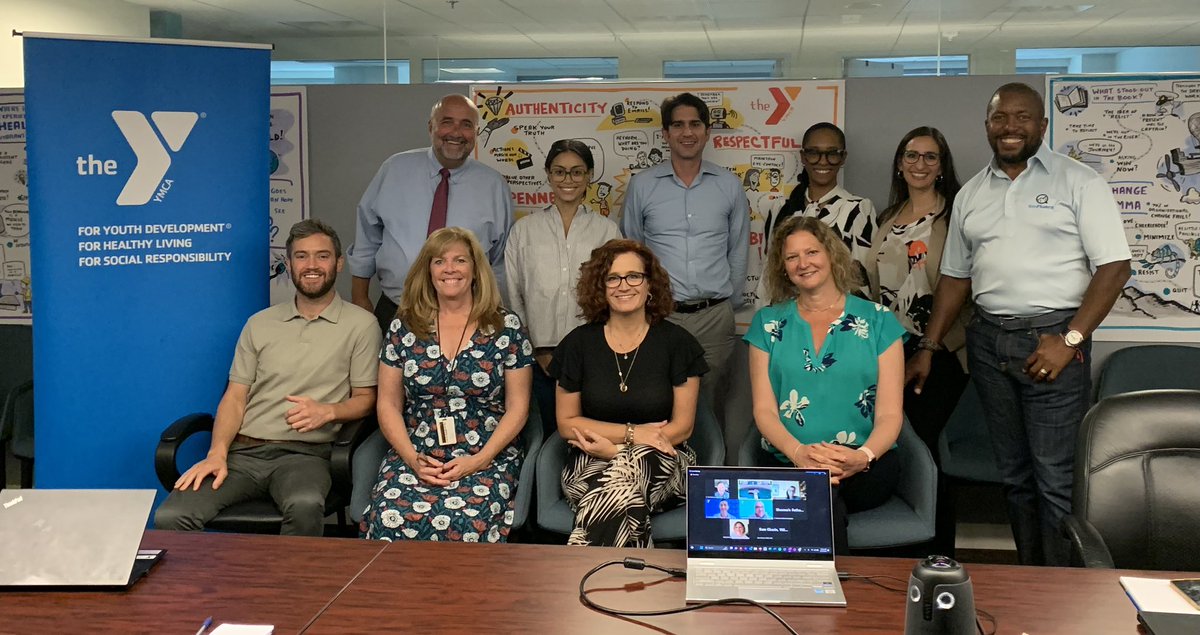 NealDenton's tweet photo. Fun and interesting team exercise with Robin @rsr_speaker and @shawna_reed813 from @emfluent_coach designed to help our team in working closer together. Some collaborators, captains, mavericks, promoters and more.  But all are inspiring #ymca @YMCAadvocacy #yadvocates! Love this team! @iamsmccormick