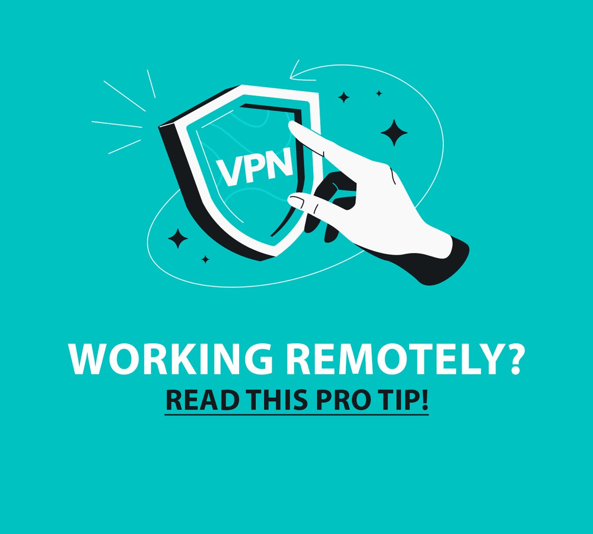 🏠💻 Working remotely? This week's pro tip: Virtual Private Networks (VPNs). Safeguard your online privacy, ensure secure connections, and encrypt your internet traffic. Check out our invaluable resource for remote work security.