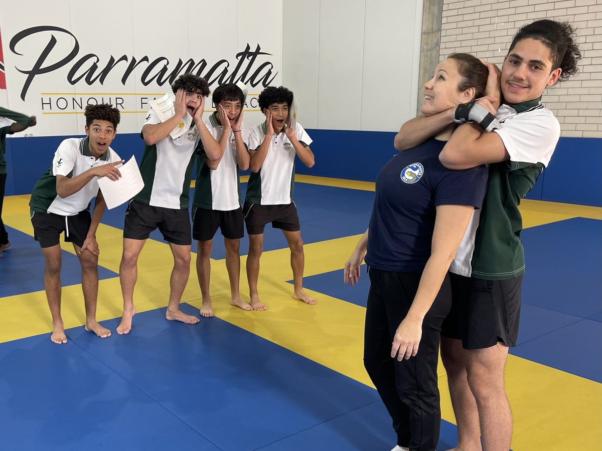 Hey Miss, can we demonstrate our learning?  Final session of our self defense program was lots of fun! #teacherlife #studentdevelopment #jiujitsu #respect #safetyfirst #leadership #skills
