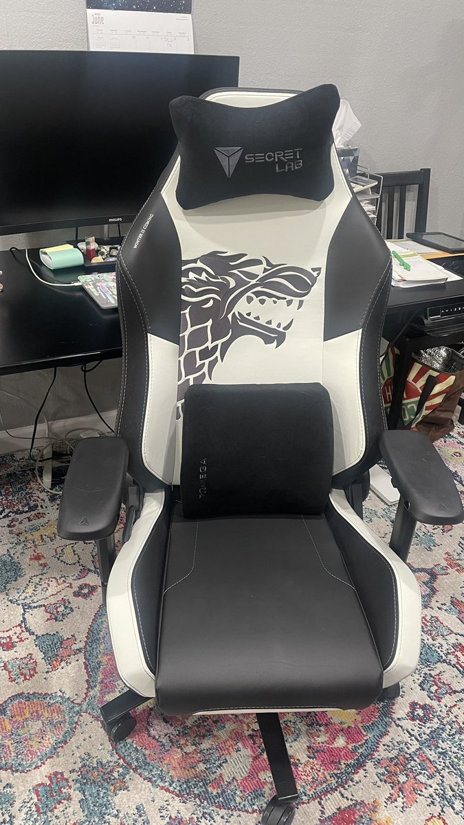 Love my new chair from Secret Lab! #secretlab