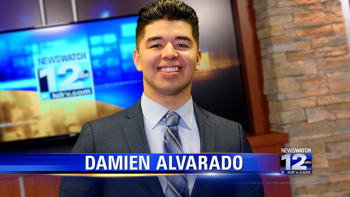 KDRV's tweet photo. Say hello to our new staff members: Damien Alvarado, Brinkley Hill and Luke Doten! 

We are thrilled to have them onboard as weekend anchors and weekday reporters. They are new to the Rogue Valley, with all three of them graduating from Washington State University.

Welcome! https://t.co/bUlNJPspKa