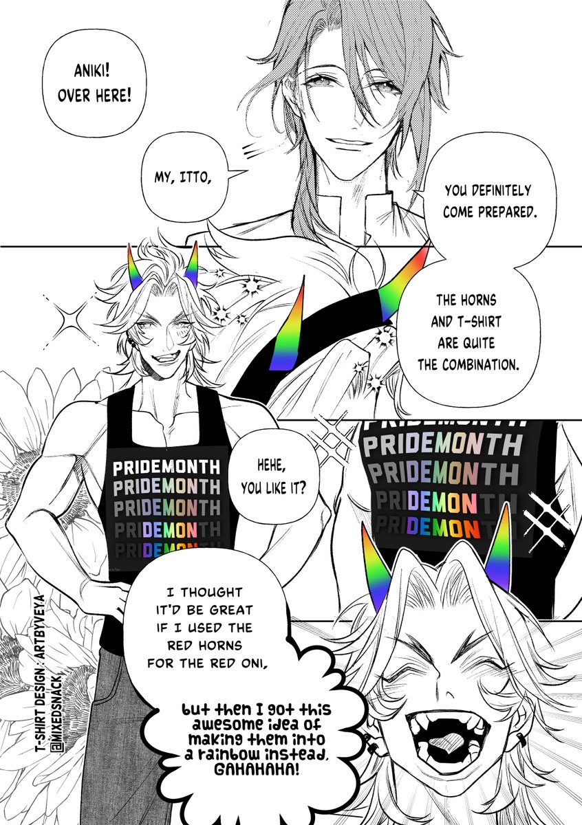 To you who are still closeted (1/2) #Ayaitto #genshinimpactfanart