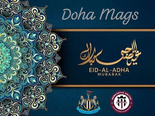 Wishing everyone all over the world and specially all Newcastle United fans a happy Eid ❤️ 
عيدكم مبارك و عساكم من عواده جميعًا و خصوصا جمهور نيوكاسل يونايتد العزيز ❤️
#NUFC 
#نيوكاسل_يونايتد
#عيد_اضحى_مبارك