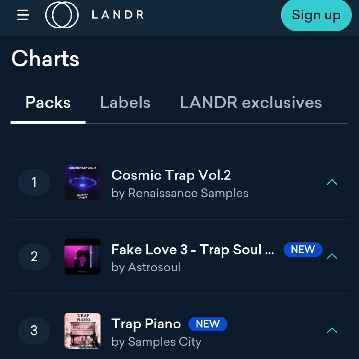 We are on Top 5 Label  & Top 5 Packs on @LANDR_music 
samples.landr.com/labels/samples…
#trapmusic #trapbeats #drillmusic #drillbeats #trappiano #trapvibes #hiphopbeats #musicproducer #producerlife #producerlifestyle #typebeat #abletonlive #hiphopproducer #beatproducer #typebeats