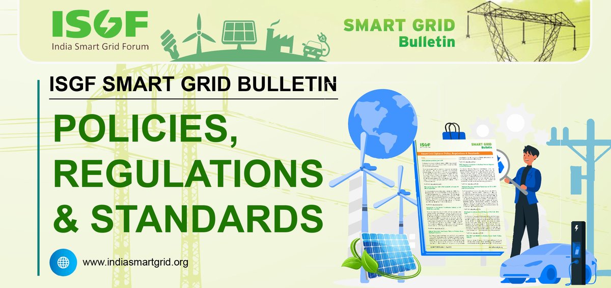 ISGF #SmartGrid Bulletin  - Policy, Regulation and Standards Update | Chandigarh Incentivizes Over 964 Buyers of EVs With INR 6 Crore

Read details in the latest issue of ISGF #SmartGrid Bulletin at link - bit.ly/3pwuak6

Tags - @rejipillai | @suri_reena