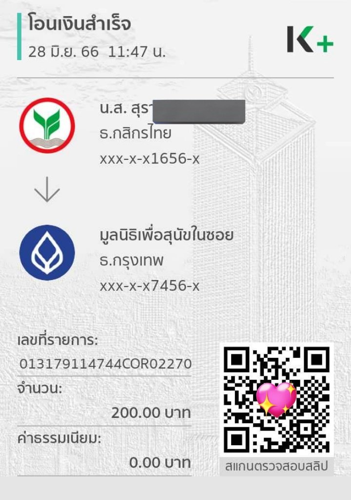 ส่วนต่างที่เหลือจากค่าจัดส่ง ทางทาไดมะได้บริจาคให้กับทางมูลนิธิเพื่อสุนัขในซอย เป็นที่เรียบร้อยแล้วนะคะ 🙏🏻 

#tadaima_yoshisahi