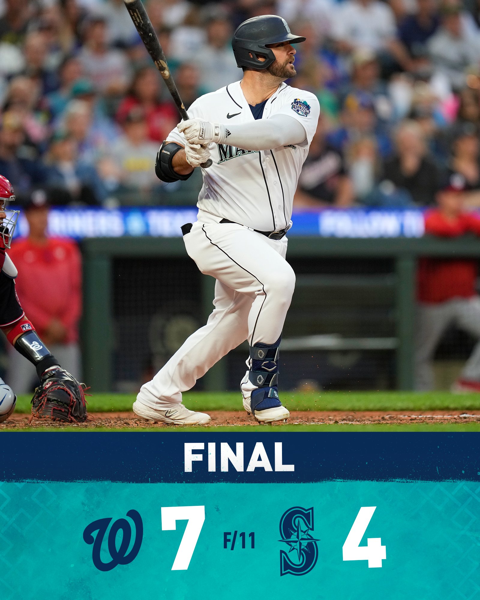 Nationals at Mariners / Twitter