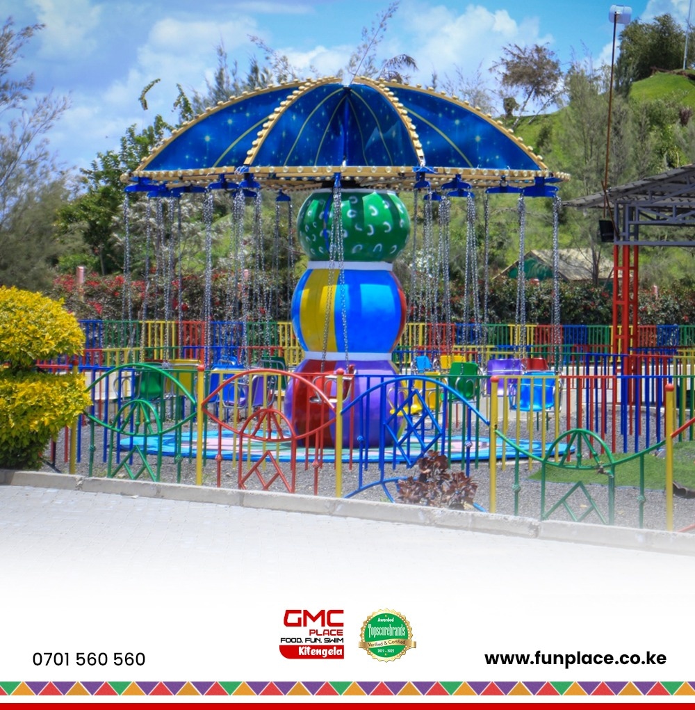 Looking for a place to spend with your Kids during this Mid Term break?

@gmc_fun is one of the best fun places for kids in Kitengela. 

It offers a variety of games and fun rides for children and other programs to keep them occupied.
#TwendeGMC