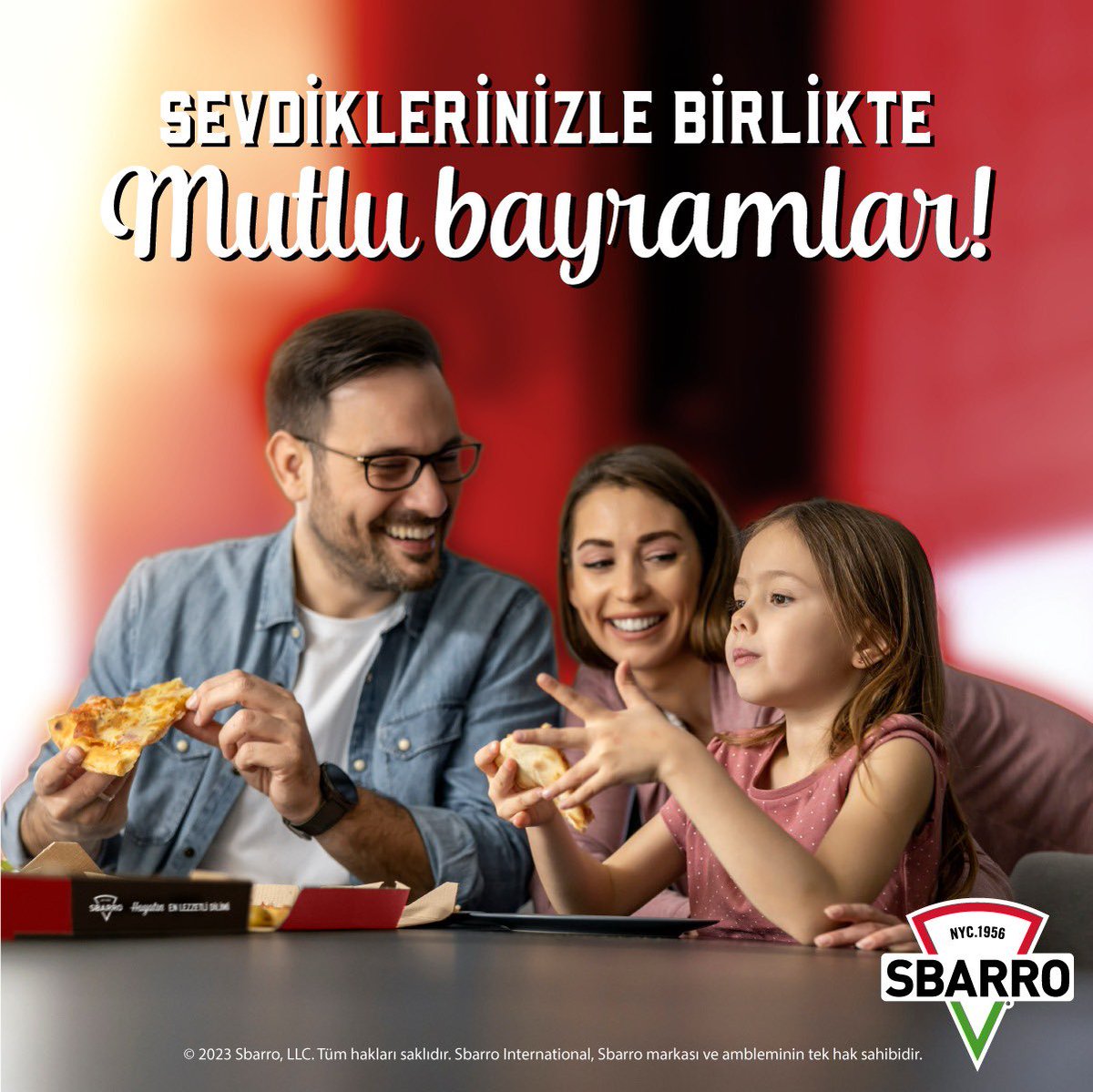 Mutlu Bayramlar! #sbarro