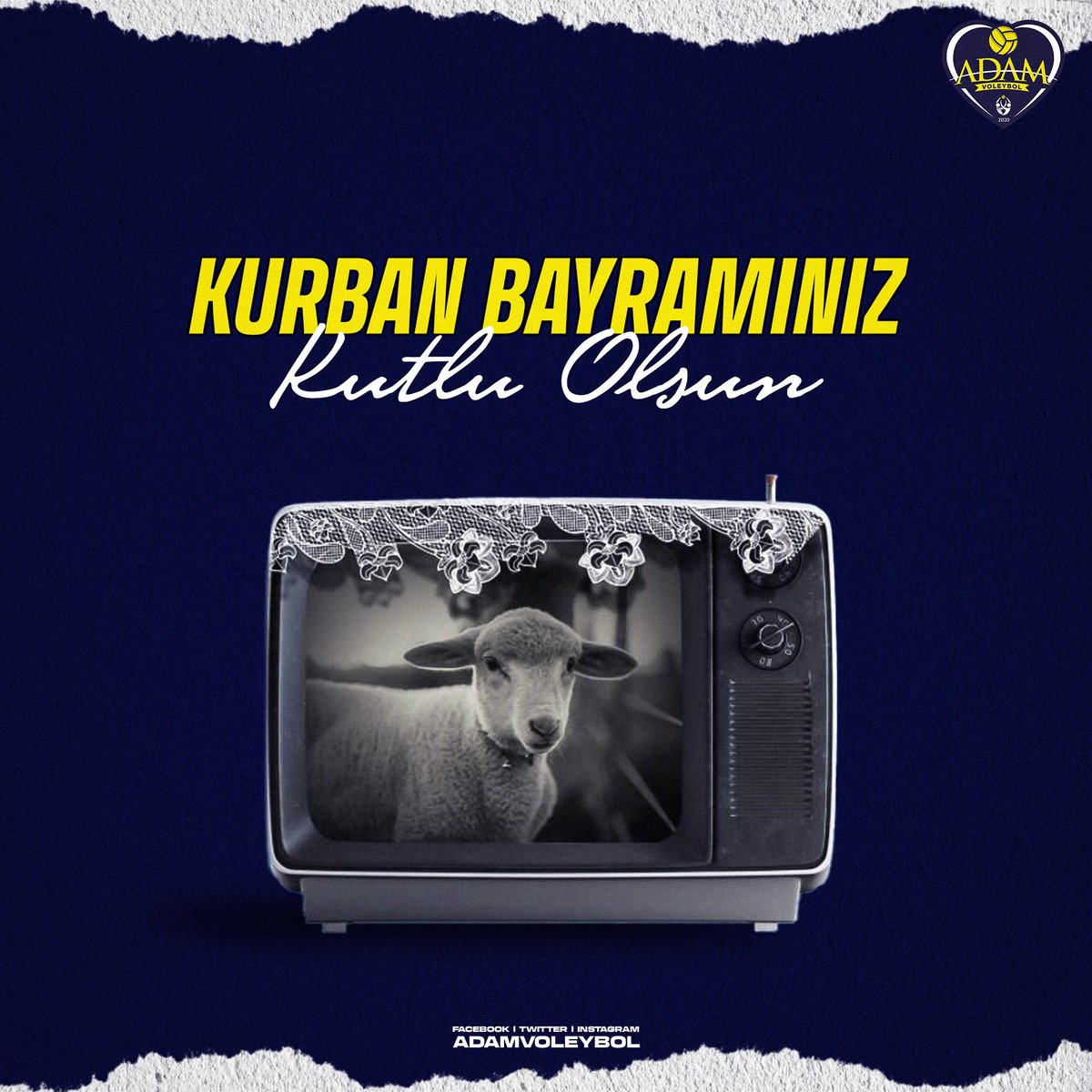 Sevdiklerinizle bir arada olduğunuz sağlık, huzur ve mutluluk dolu nice güzel bayramlar dileriz. 

Kurban Bayramınız kutlu olsun! 💛💙